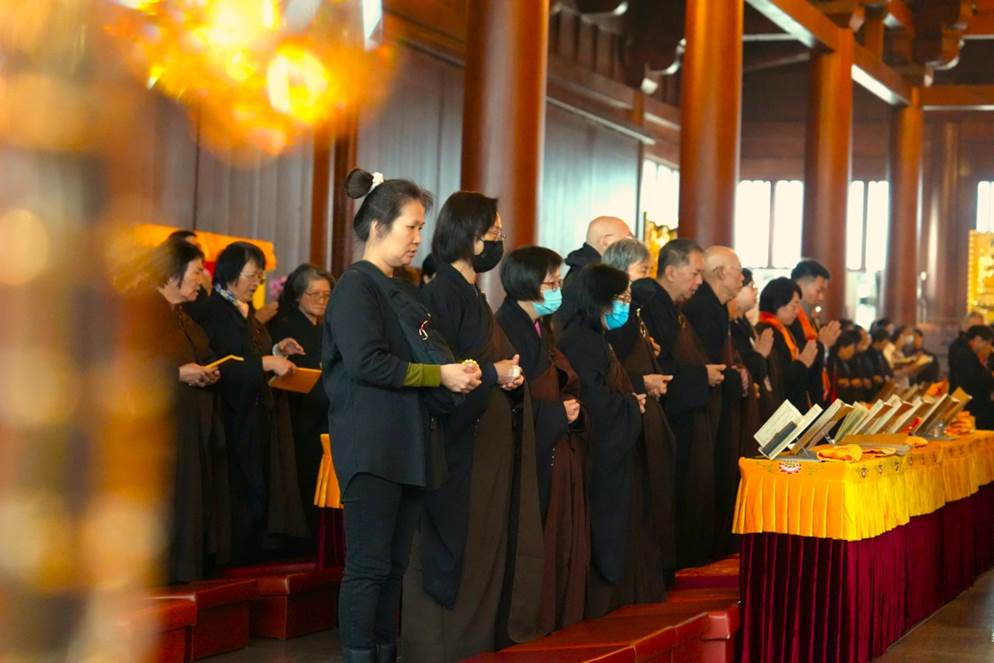 加国五台山地藏殿系列活动已启动，华严宝忏将持续三天