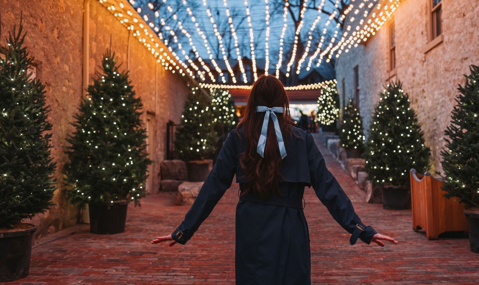 安大略最美小镇的圣诞市场