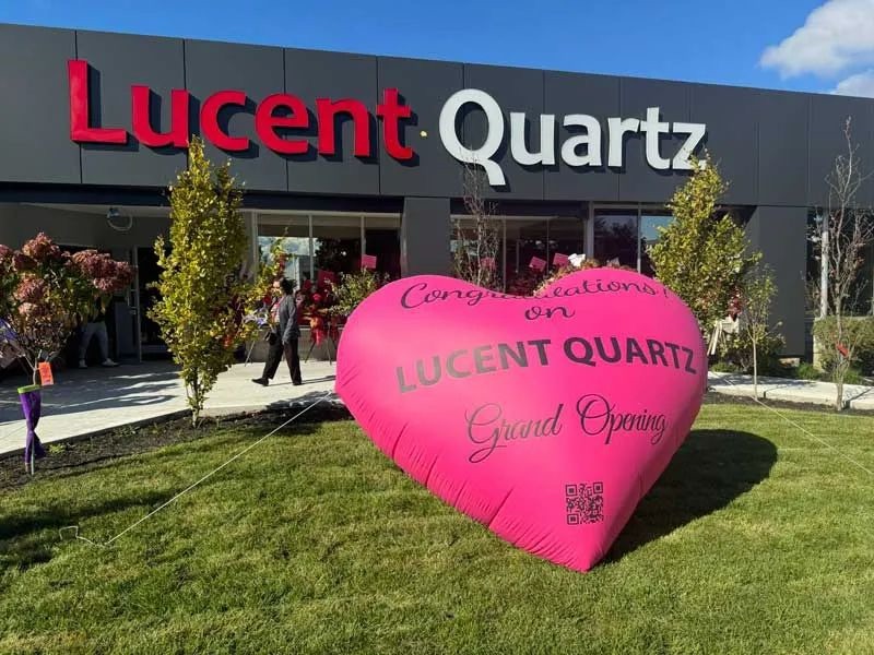 Lucent Quartz石材公司列治文山旗舰店盛大开幕