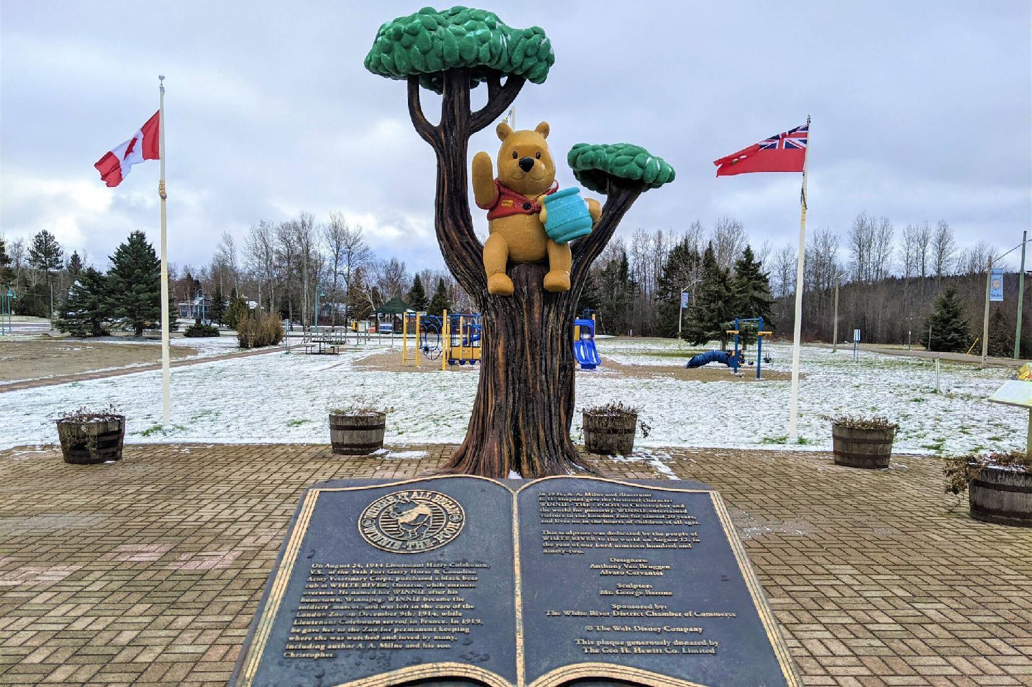 小熊维尼的历史与怀特河镇的联系