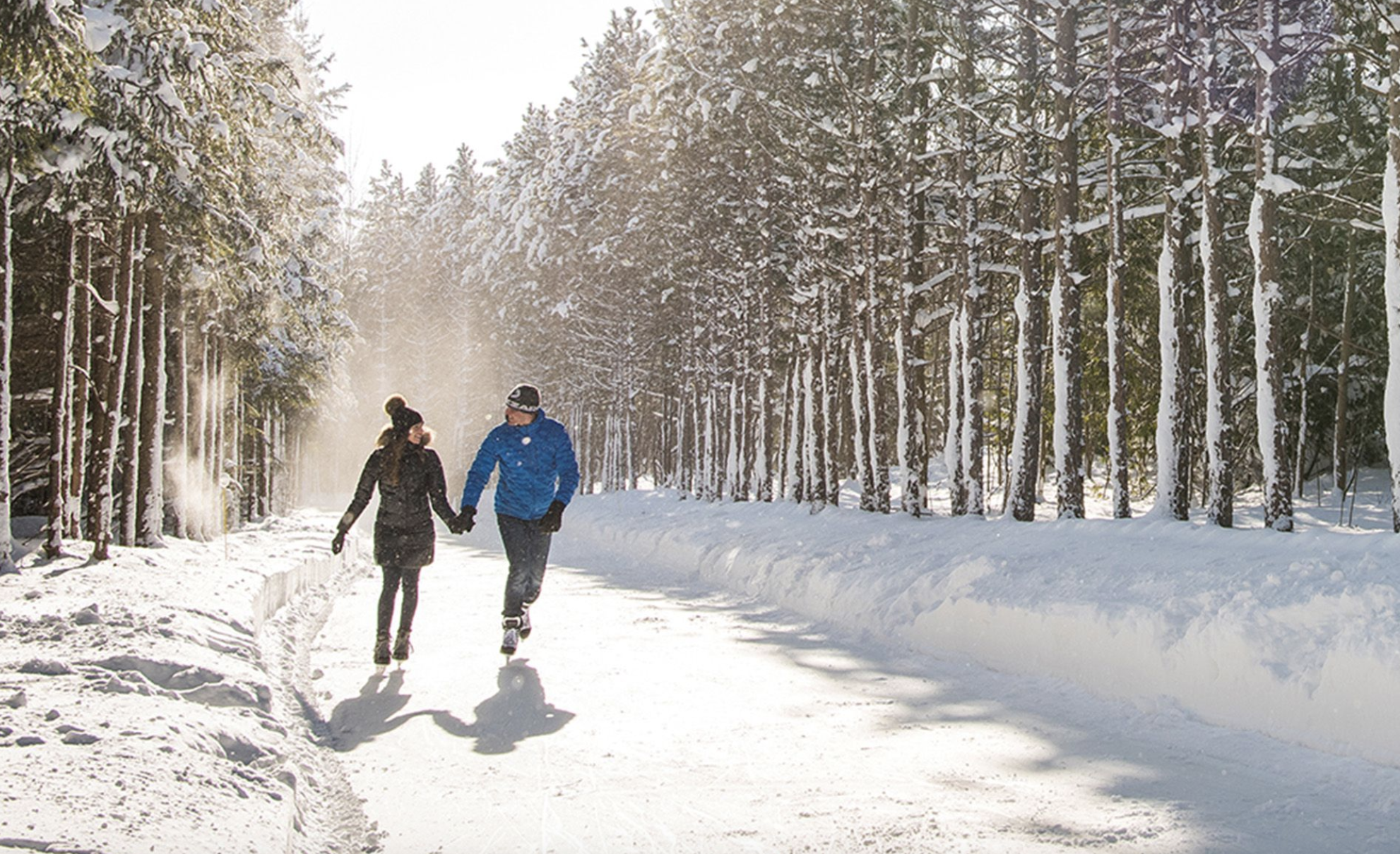 开春前，在格雷县度过一个雪白的户外假日
