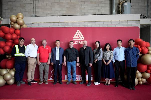 临工重机集团LGMG Machinery Canada在加拿大安大略Brantford成功落户，隆重的开业仪式圆满举行