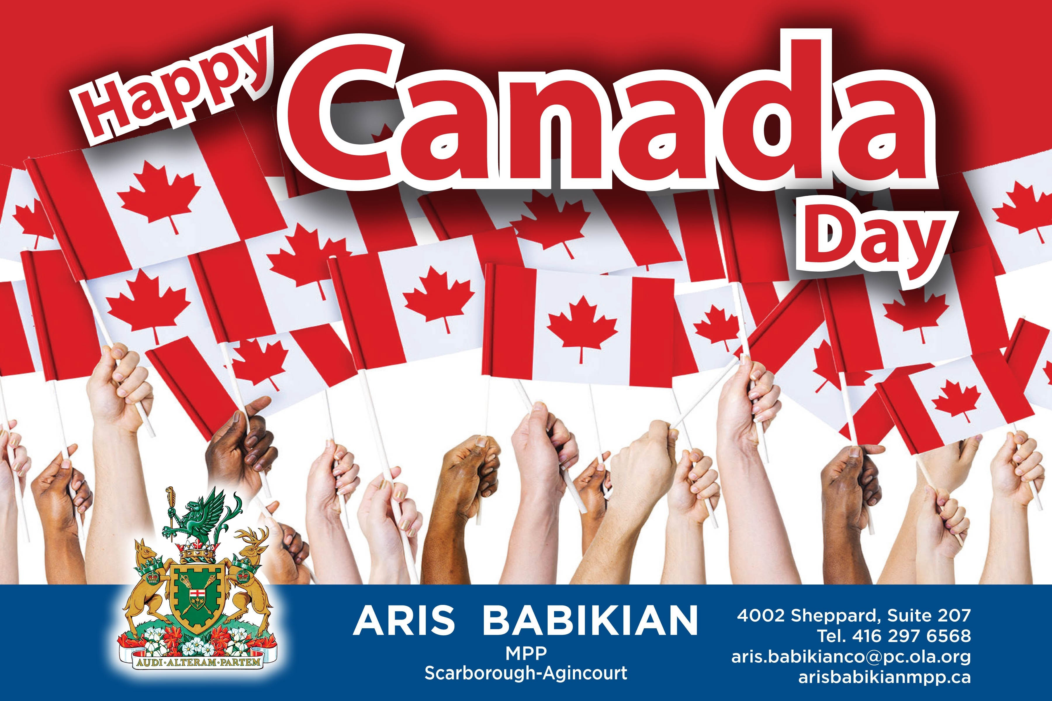 白必勤省议员：加拿大国庆BBQ同乐日