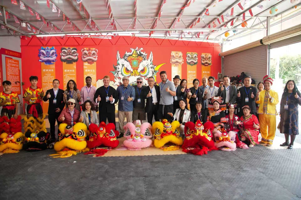 广西柳州“小狮子”出圈东盟：少年舞“活”非遗