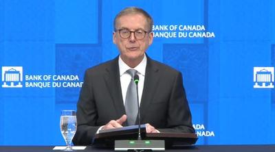 加拿大中央银行维持基准利率不变