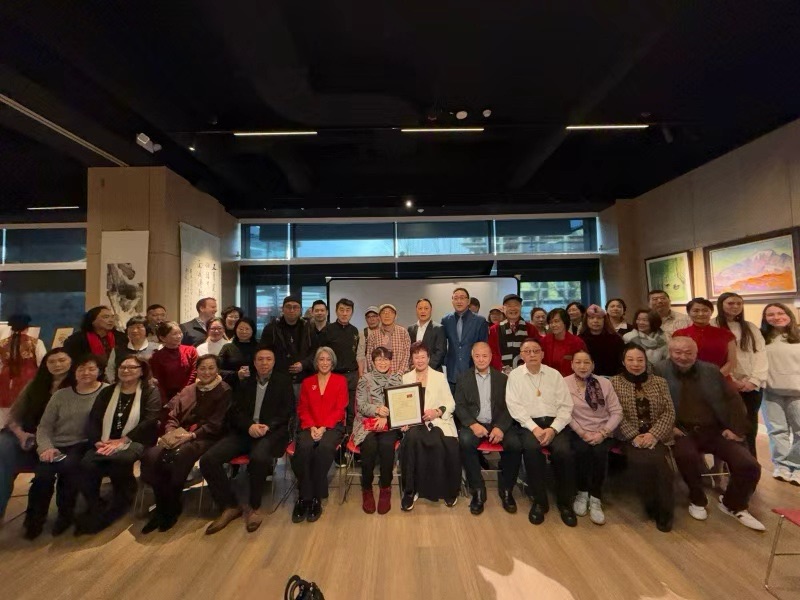 加西 ｜华夏丹青圣诞融情&nbsp;—&nbsp;第七届北美书画研究院展在列治文举行