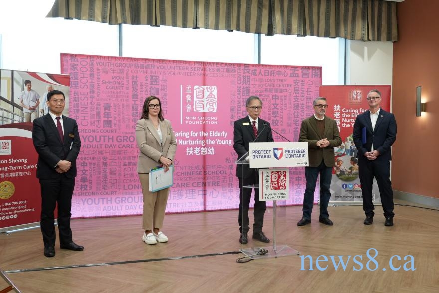 孟尝吴松渝医生长期护理中心获安省长期护理厅厅长亲临剪彩