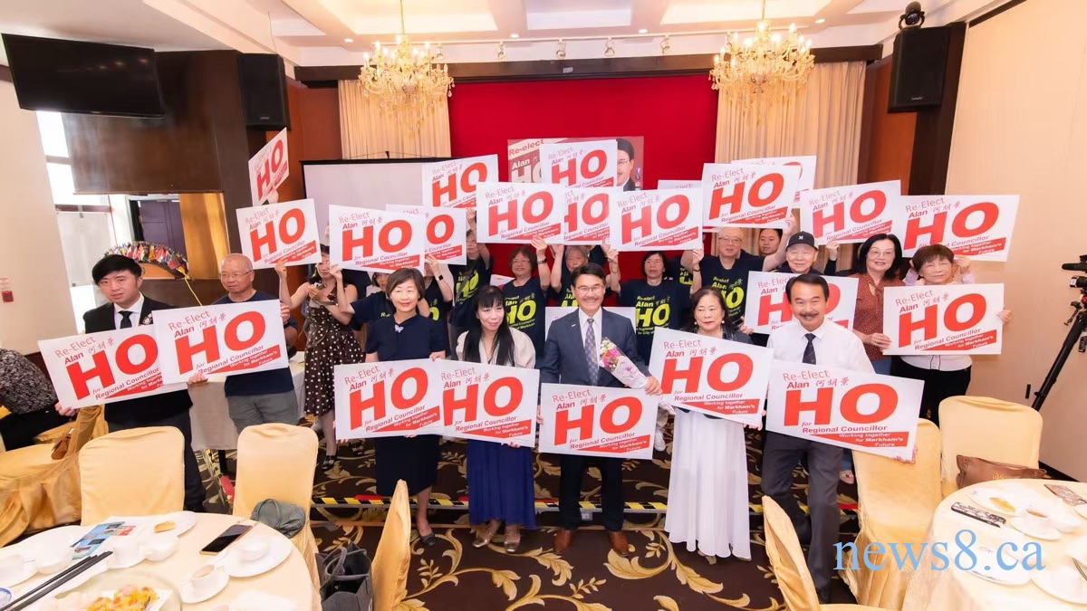 何胡景（Alan Ho）竞逐连任万锦区域议员：16年市政服务经验　以社区安全、交通建设及财政责任为未来重点